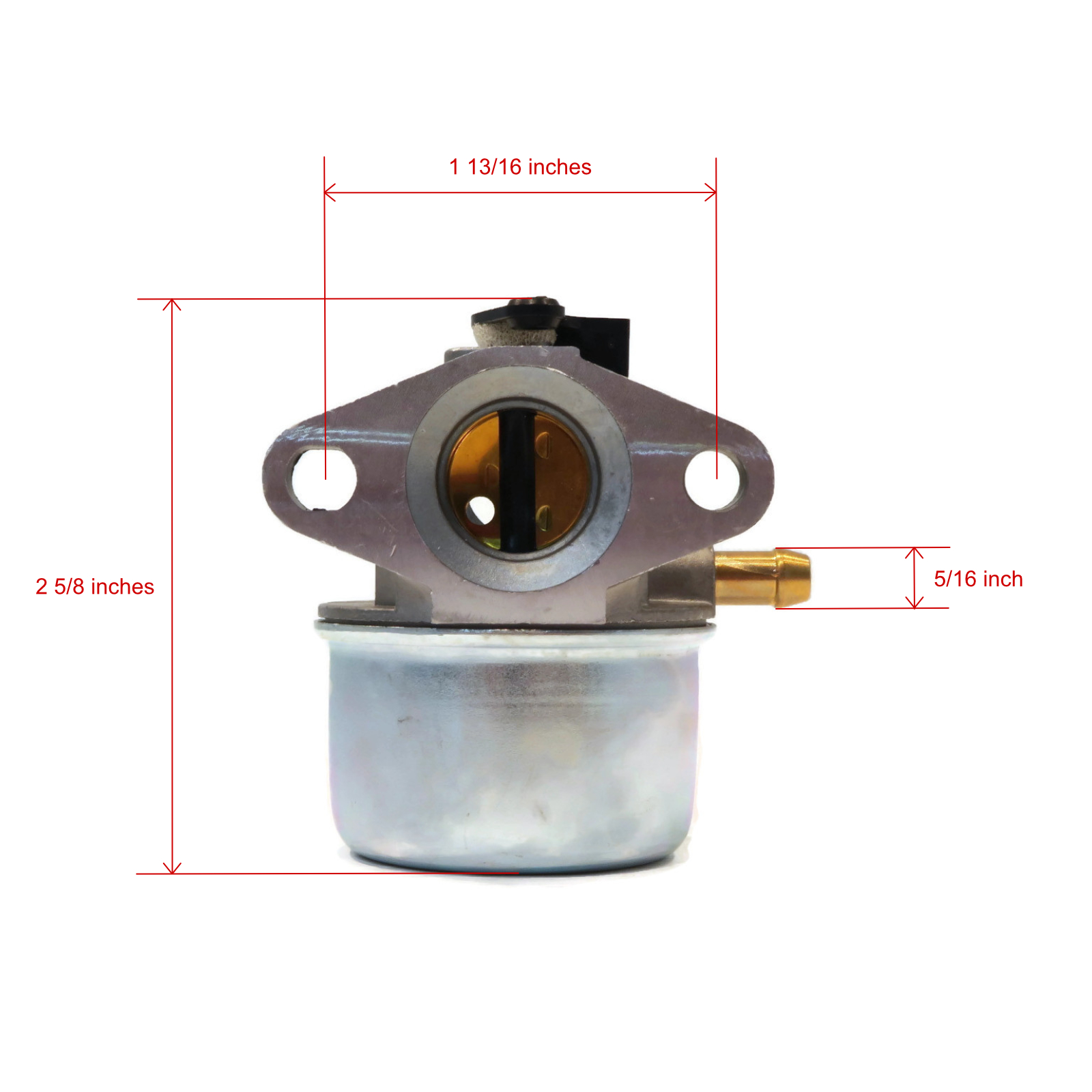 Carburetor for Briggs & Stratton 125H02-0127-B1, 125H07-0113-D1 & 125H07-0114-D1 - Bild 2 von 9