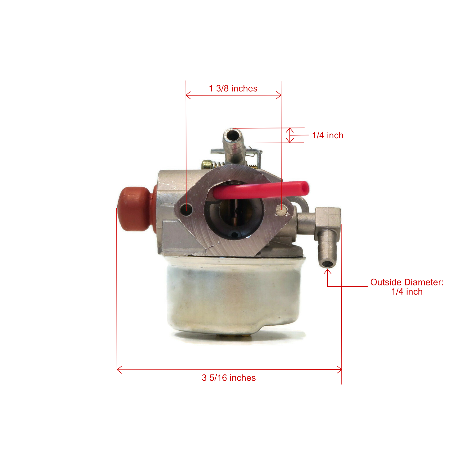 Carburetor for Tecumseh LV195EA-362042C, LV195EA-362042D & LV195EA-362044C Carb - Picture 2 of 9