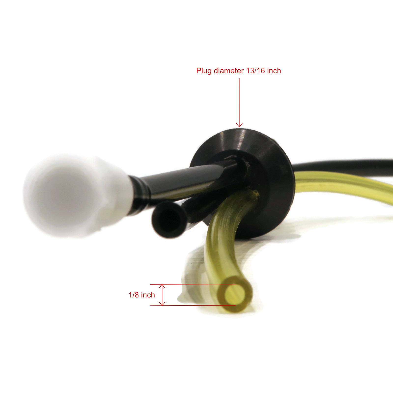 Kit Tubi Carburante Per Decespugliatore Echo PE-231, PPT-230, SRM-230S - Ricambio Originale 2 Pezzi