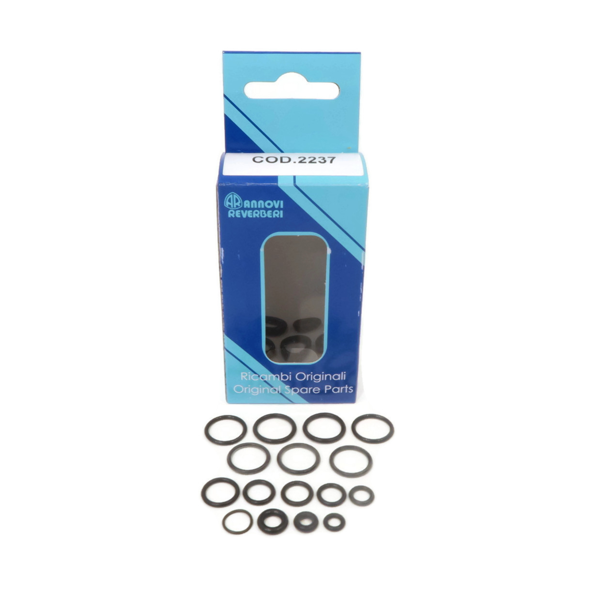Annovi Reverberi AR2237 O-Ring Kit For RM Series Pumps, R&S 4-14K2, Italy