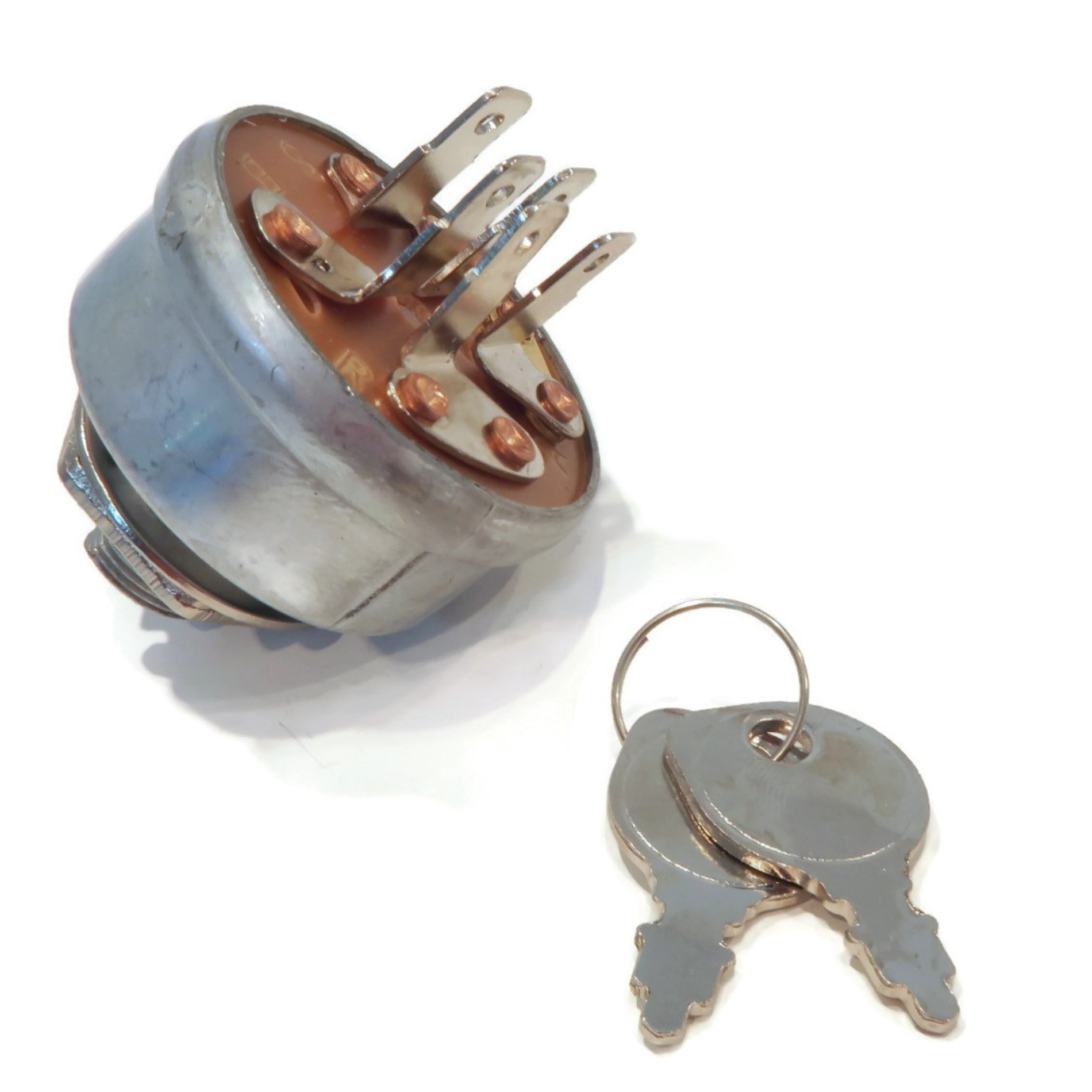 Ignition Starter Switch with Keys for Dixon, Red Max