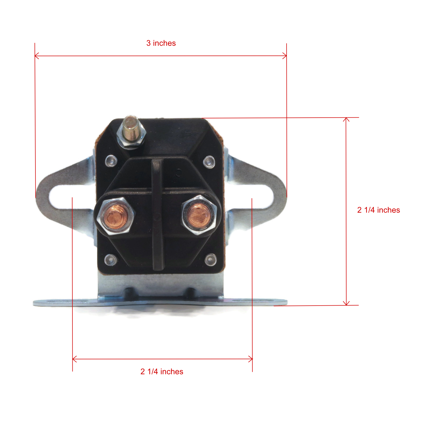 UNIVERSAL 3 Post / Pole 12 Volt STARTER SOLENOID Riders Lawn Mowers & Tractors - Picture 10 of 175