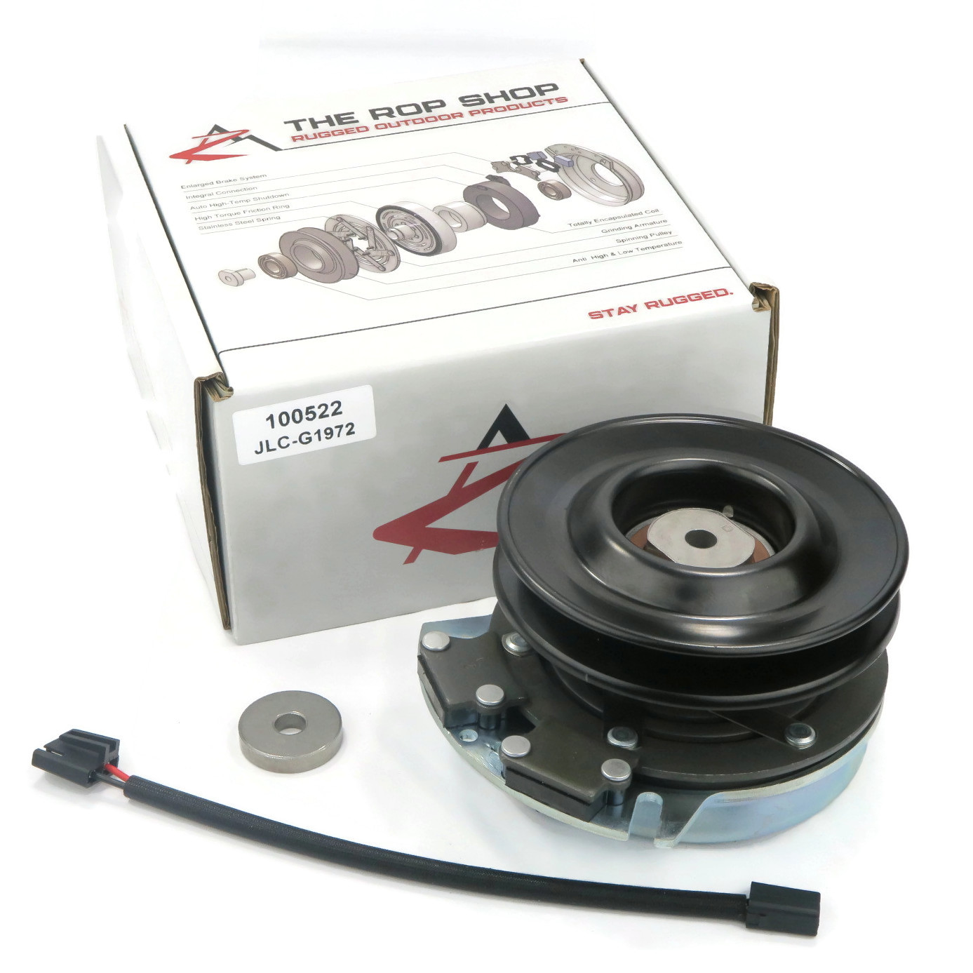 PTO Clutch & Wire Harness for 2016 Toro Titan ZX 5400 (316000001