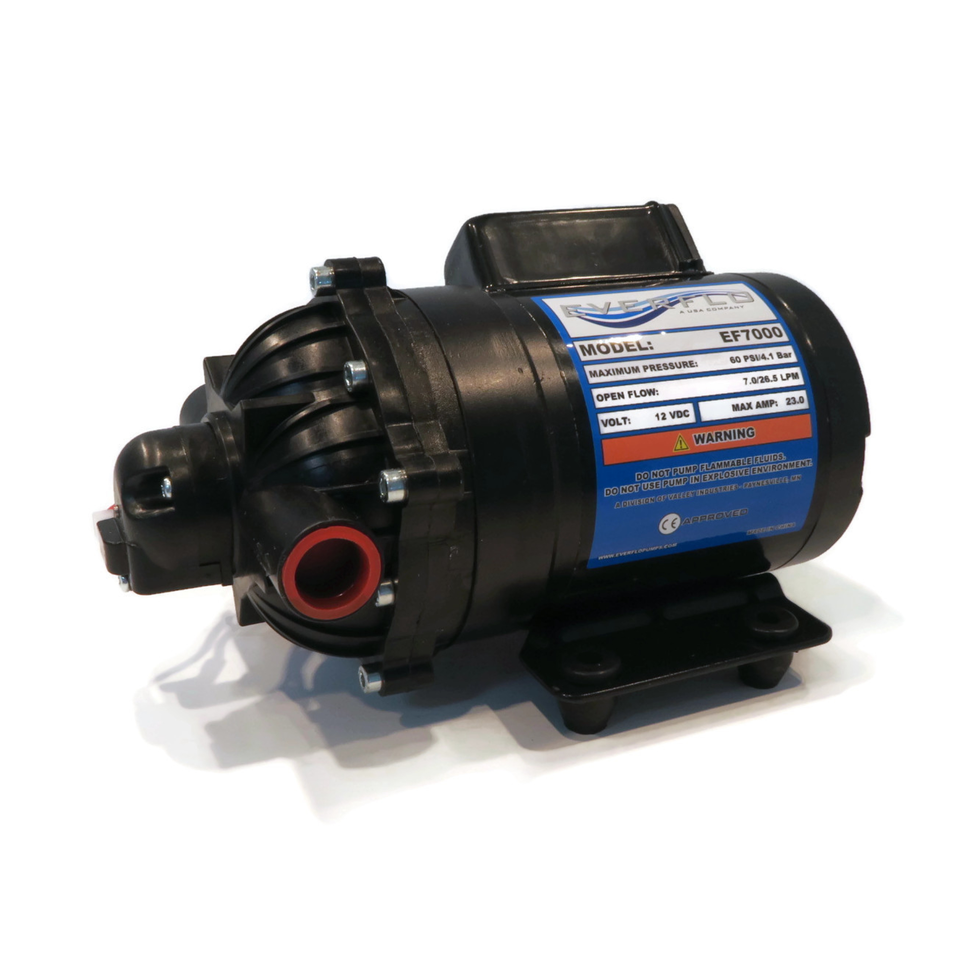 OEM Everflo 12V Diaphragm Pumps for Agricultural Sprayers & Fluid Transfer