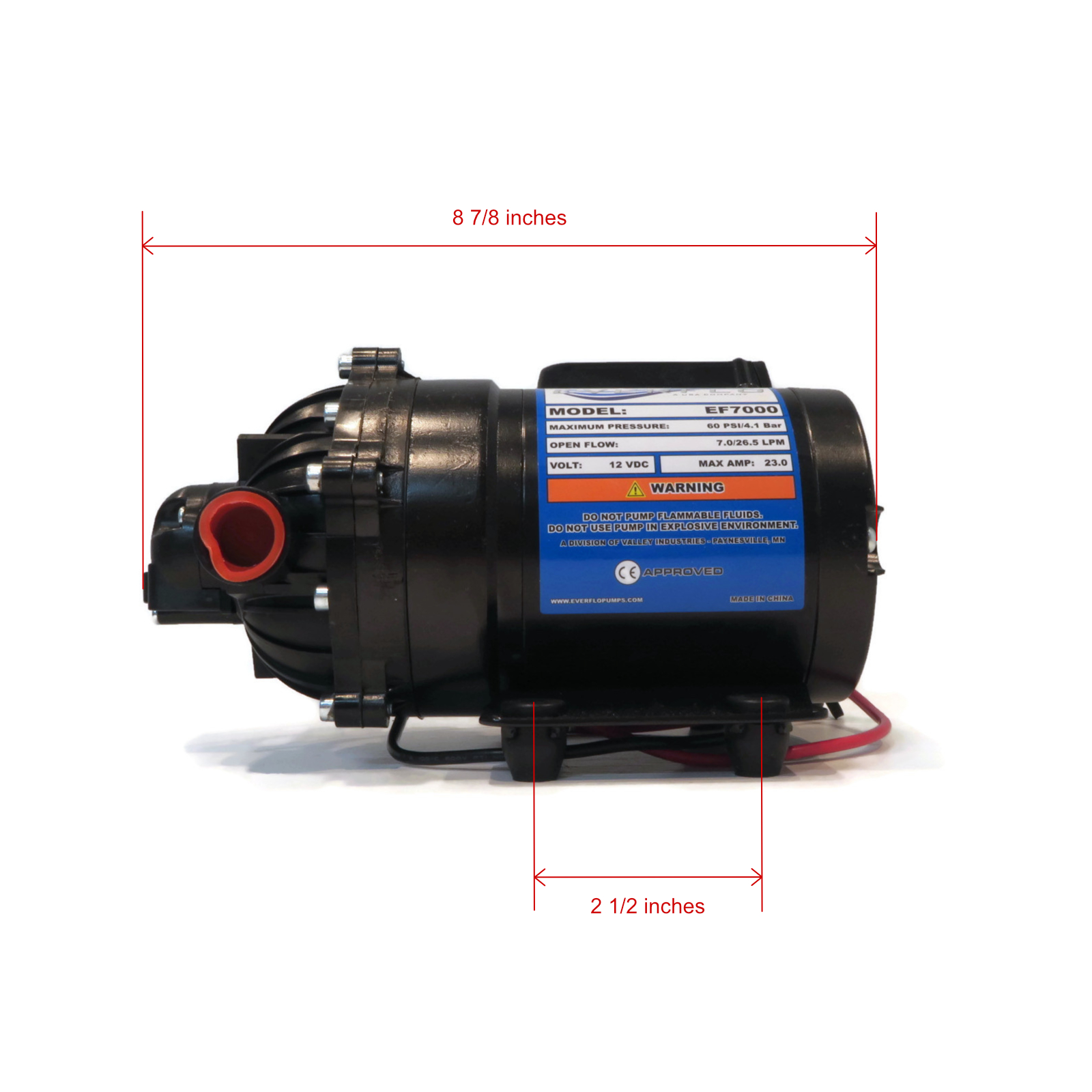 OEM Everflo 12V Diaphragm Pumps for Agricultural Sprayers & Fluid Transfer