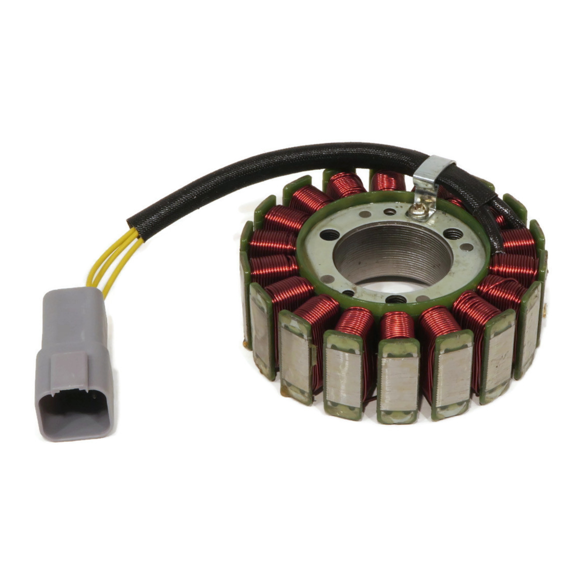 水上オートバイ用 SEADOO SPARK '14 OEM STATOR PLATE 420W Used (420296908/420911052) [X2401-54] Stator For Sea-doo Can-Am/Snowmobile/UTV 420296908 420685635