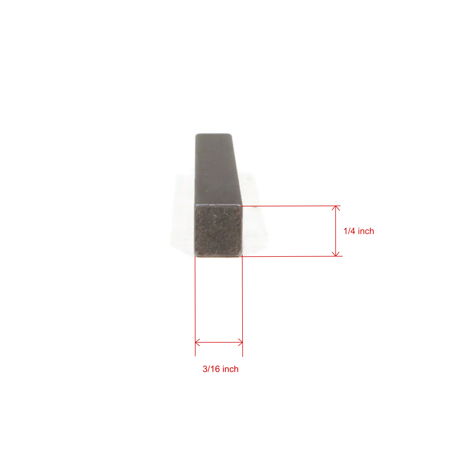 3/16" Keyway Key/Keystock for Various Small Honda and Tecumseh Engine Motors - Picture 3 of 5