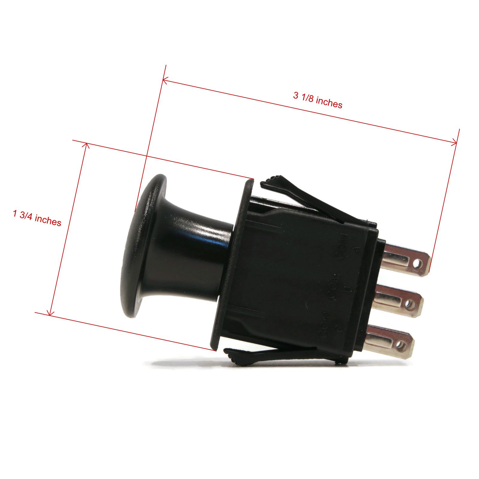 PTO Switch, 2 Position, 8 Terminal for Snapper, Kees 35658