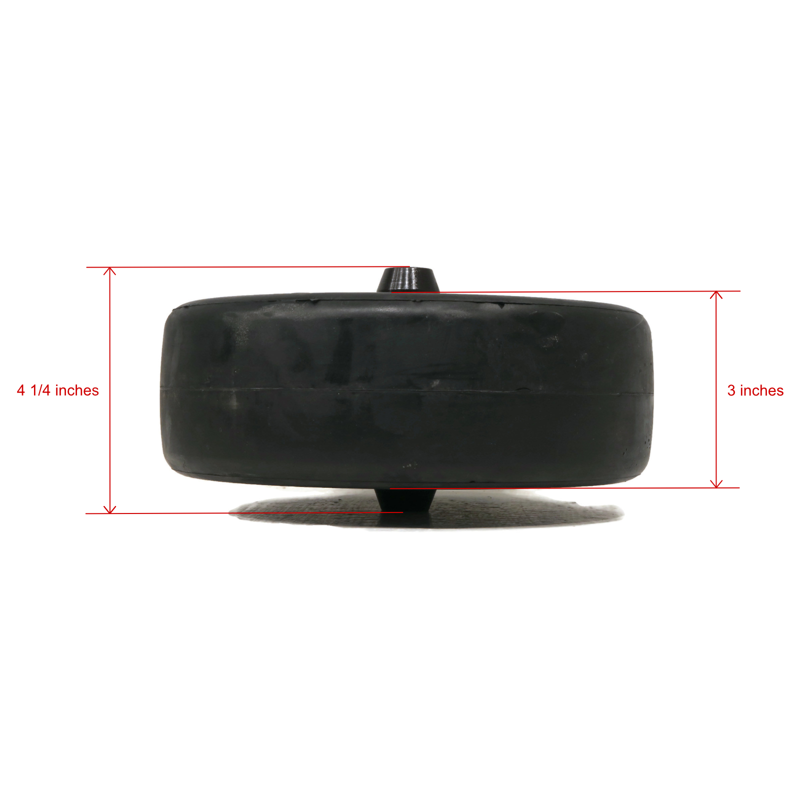 (Pack de 2) kits de roues de pont semi-pneumatiques OEM Grasshopper 603973 9x3,50-4/2,25 - Photo 3 sur 7