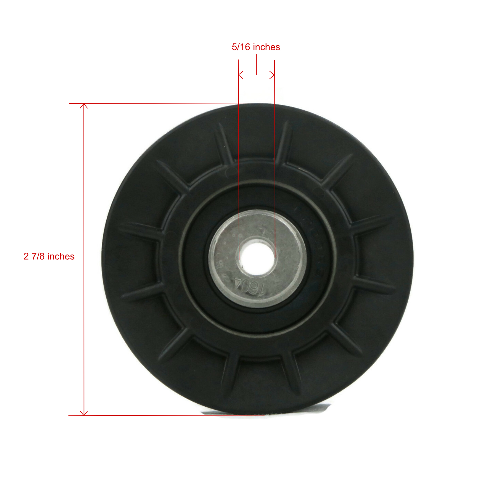 thumbnail image 2 of V-Idler Pulley For John Deere LT Series | Replaces AM121968, AM107335 | The ROP Shop 2 of 5